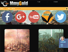 Tablet Screenshot of mmygold.com